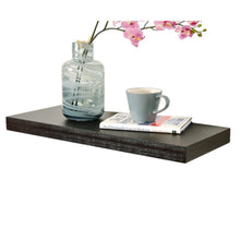 DANUBE | Grande Floating Wall Shelf - 60x23x3.8 cm - Walnut | 810300400067