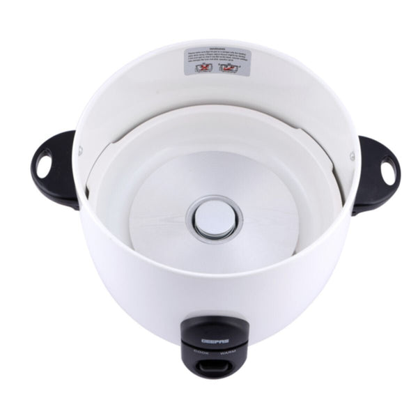 GEEPAS | 3-In-1 Automatic Rice Cooker 1.5Ltr 500W White | GRC35011