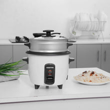 GEEPAS | Electric Rice Cooker 0.6Ltr 350W White | GRC4324