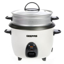 GEEPAS | Electric Rice Cooker 1Ltr 350W White | GRC4325