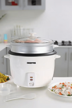 GEEPAS | Automatic Rice Cooker 2.8Ltr 1000W White/Black | GRC4327