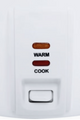 GEEPAS | Automatic Rice Cooker 2.8Ltr 1000W White/Black | GRC4327
