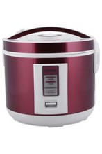 GEEPAS | Stainless Steel Rice Cooker 1.5Ltr Red | GRC4328