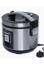 GEEPAS | Stainless Steel Rice Cooker 1.8Ltr 700W Silver/Black | GRC4330