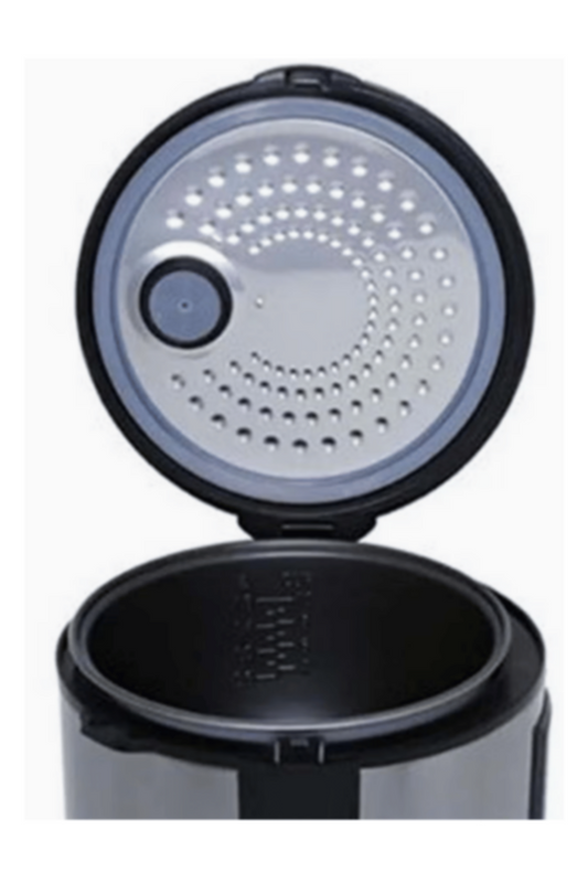 GEEPAS | Stainless Steel Rice Cooker 1.8Ltr 700W Silver/Black | GRC4330