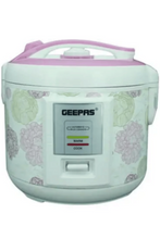 GEEPAS | Electric Rice Cooker 1.5L 500W White/Pink/Yellow | GRC4334