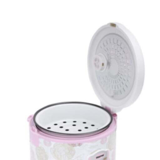 GEEPAS | Electric Rice Cooker 1.5L 500W White/Pink/Yellow | GRC4334