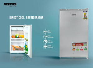 GEEPAS | 110L Single Door Defrost Refrigerator | GRF119SPE