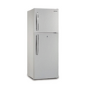 GEEPAS | 200Ltrs Double Door Refrigerator Defrost Silver | GRF2209SXE