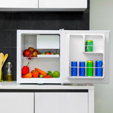 GEEPAS | 60L Mini Refrigerator Faster Cooling Door Lock & Key AC 220-240V 50Hz | GRF654WPEN