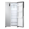 LG | GRFB587PQAM Side by Side Refrigerator, Total No Frost, Multi AirFlow, Touch LED Display, Smart Inverter Compressor Tempered Glass