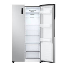 LG | GRFB587PQAM Side by Side Refrigerator, Total No Frost, Multi AirFlow, Touch LED Display, Smart Inverter Compressor Tempered Glass