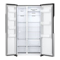 LG | GRFB587PQAM Side by Side Refrigerator, Total No Frost, Multi AirFlow, Touch LED Display, Smart Inverter Compressor Tempered Glass