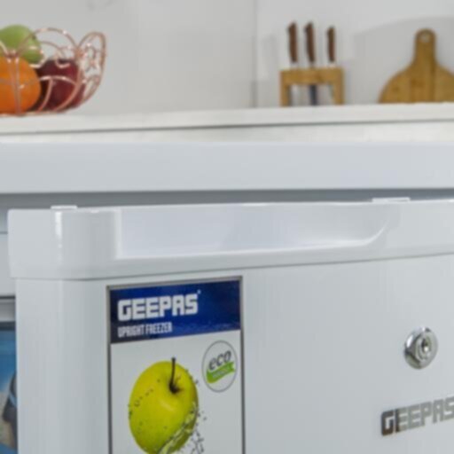 GEEPAS | Upright Freezer 120Ltr 90W 4 Drawers | GRFU1206