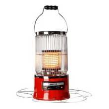 GEEPAS | Electric Ceramic Heater with 2 Level Heating Power 2000W Red | GRH28506