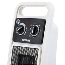 GEEPAS | PTC Fan Heater Ceramic Heating Element 2 Heat Settings 1400/2000W | GRH28530