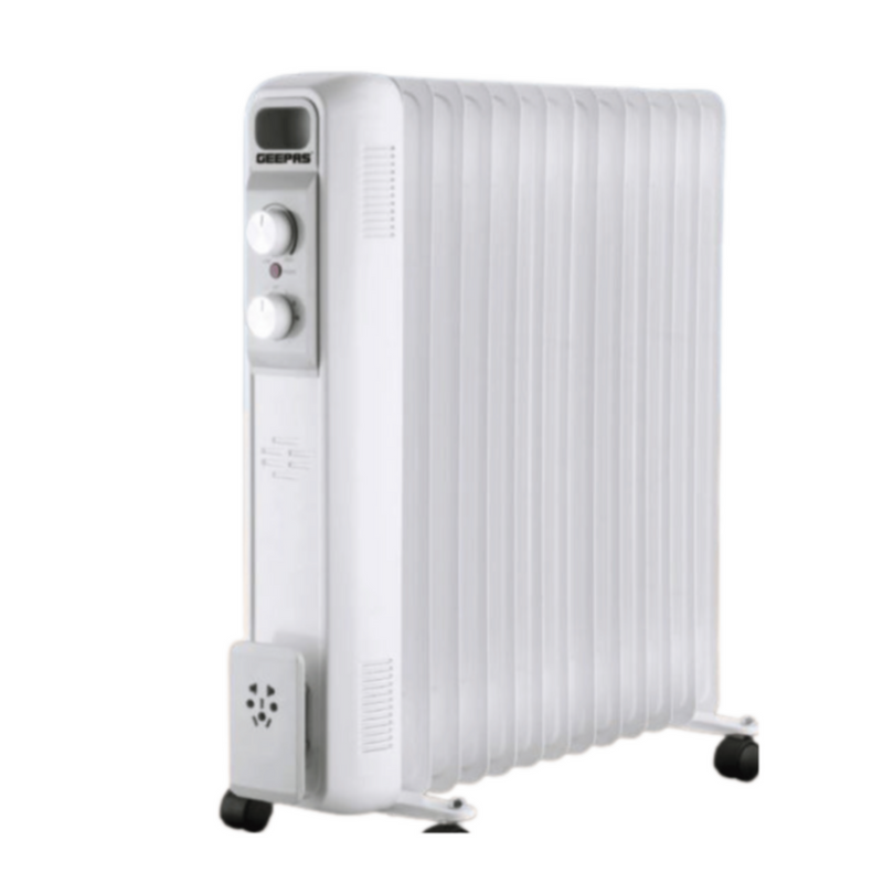 GEEPAS | 13Fin Oil Filed Radiator Heater 2600W | GRH28562
