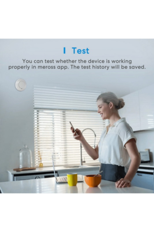MEROSS | Smart Smoke Alarm Kit With Hub | GS559AHHK