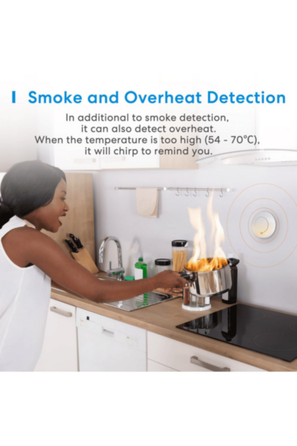 MEROSS | Smart Smoke Alarm Kit With Hub | GS559AHHK