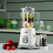 GEEPAS | 2-In-1 Blender 550W Multifunctional Mixer Grinder | GSB44083