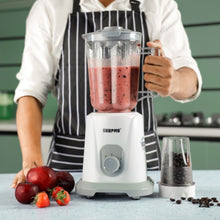 GEEPAS | 2-In-1 Blender 550W Multifunctional Mixer Grinder | GSB44083