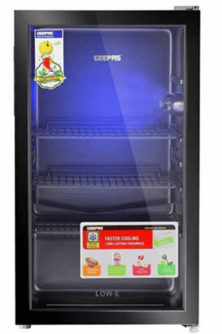 GEEPAS | Compact Showcase Chiller 120Ltr | GSC1223