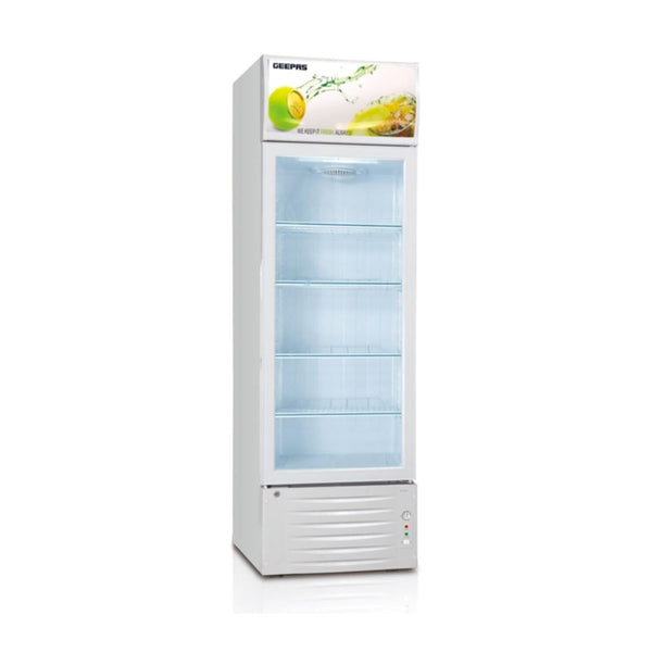 GEEPAS | 380L Vertical Showcase Fridge | GSC6549
