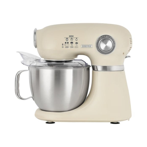 GEEPAS | 3-In-1 Stand Mixer 600W 7 Level Mixing Speed 5 Ltrs | GSM43013