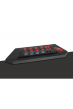 DRAGONWAR | Pro-Gaming Desk RGB Light Effect 115cm Black | GT-005