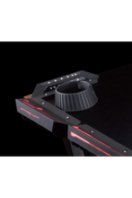 DRAGONWAR | Pro-Gaming Desk RGB Light Effect 115cm Black | GT-005