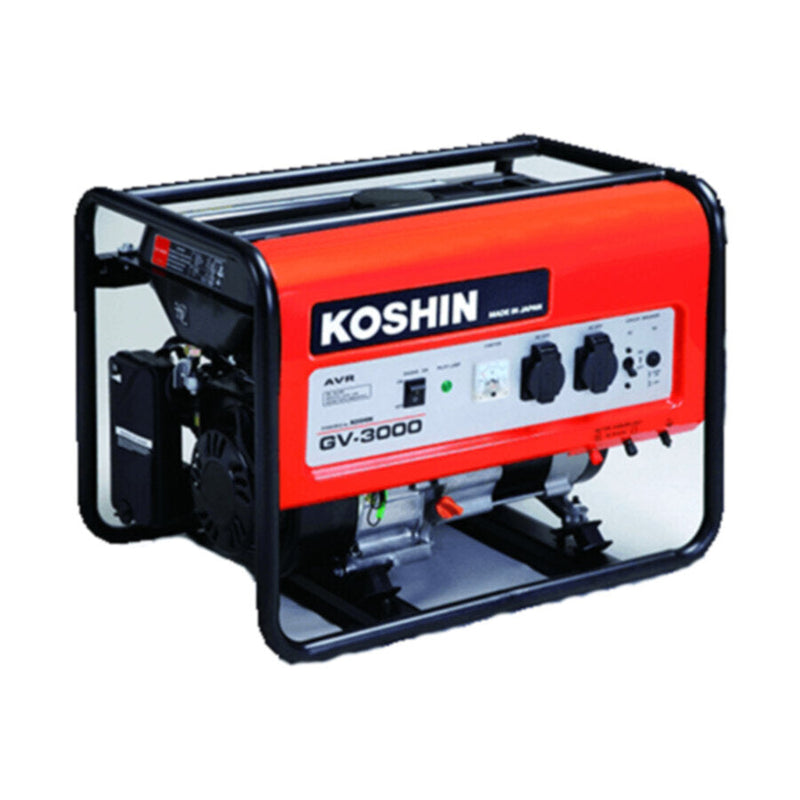 KOSHIN | Durable and High Performance Generator Rated Power 2.0 Kva K210 Engine | GV-3000