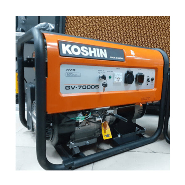 KOSHIN | Durable and High Performance Generator Rated Power 5.5 Kva K420 Engine | GV-7000S