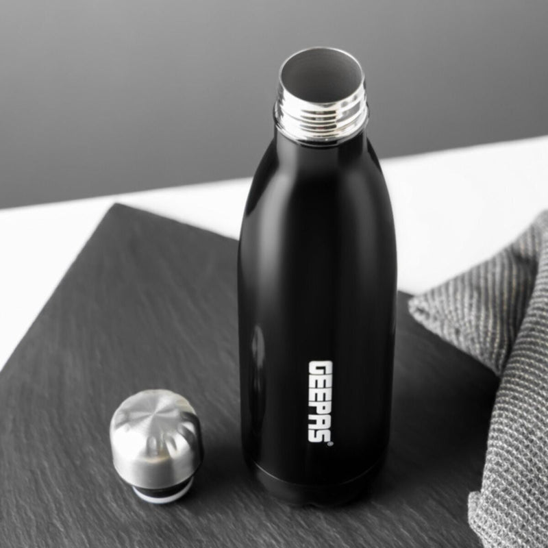 GEEPAS | 500ML Double Wall Stainless Steel Vacuum Flask | GVF27019