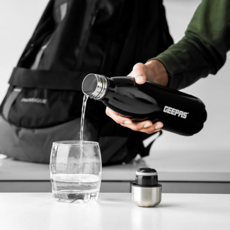 GEEPAS | 500ML Double Wall Stainless Steel Vacuum Flask | GVF27019