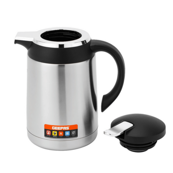 GEEPAS | 1.6 L Stainless Steel Vacuum Flask | GVF27024