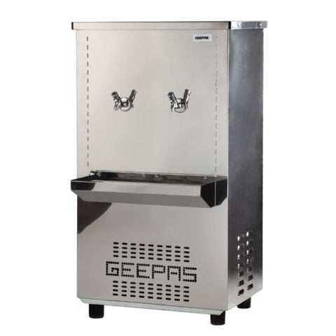 GEEPAS | Stainless Steel Water Cooler 25 GLN 2 Tap | GWCL2820