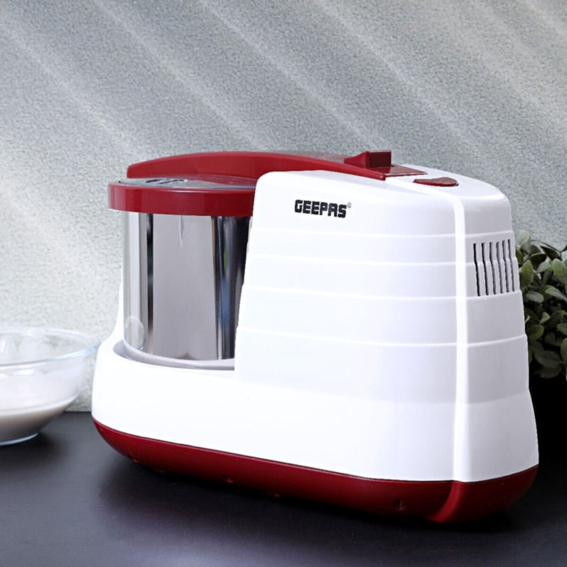 GEEPAS | Wet Grinder With Stainless Steel Drum 2Ltr 200W | GWG7304