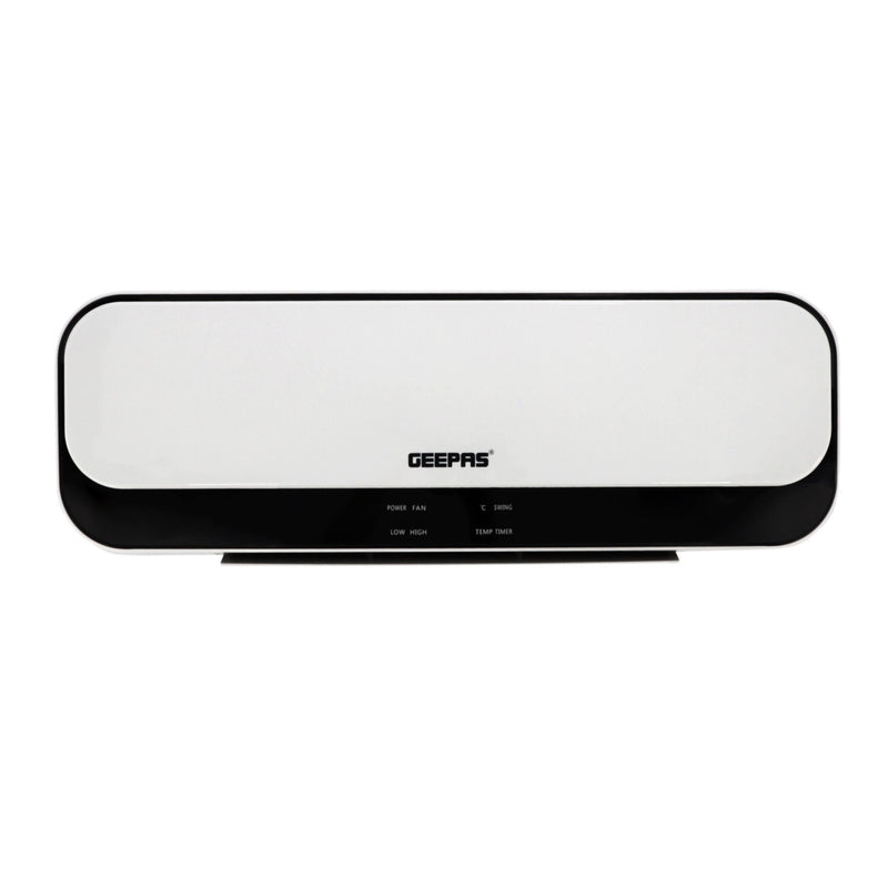 GEEPAS | PTC Ceramic Wall Heater LED Temperature Control 8 Hours Timer 2000W | GWH28519