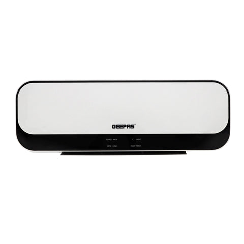 GEEPAS | PTC Ceramic Wall Heater LED Temperature Control 8 Hours Timer 2000W | GWH28519