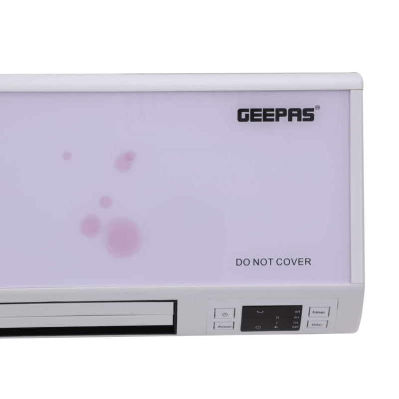 GEEPAS | Wall Heater with Remote 2500W | GWH9242