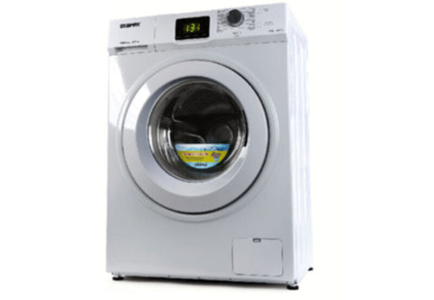 GEEPAS | 7kg Front Load Fully Automatic Washing Machine White 1400 RPM | GWMF71200LCJ