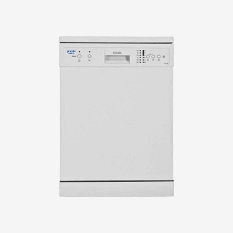 GENERALCO | Dishwasher 14 Sets 7 Programs 2 Rack White | GWQP12-7635JW