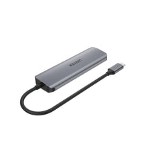 UNITEK |  6-in-1 USB3.1 Gen1 Type-C Hub (2-Port USB3.0 + Card Reader + HDMI + PD 100W), Space Grey | H1107D