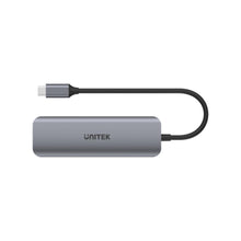 UNITEK |  6-in-1 USB3.1 Gen1 Type-C Hub (2-Port USB3.0 + Card Reader + HDMI + PD 100W), Space Grey | H1107D