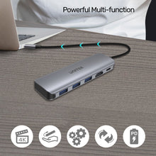 UNITEK | 5-in-1 USB3.1 Type-C Hub Space Grey | H1107E
