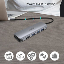 UNITEK | 6-in-1 USB3.1 Type-C Hub Space Grey | H1107F