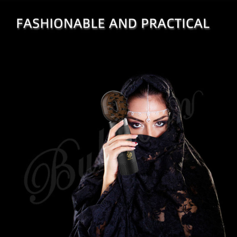 CRONY | B20 Better Comb Bukhoor Oud Upright Comb Electric Bakhoor Luxury Incense Burner Black