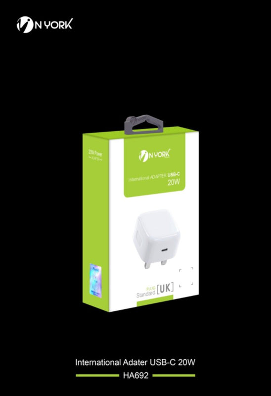 NYORK | International Adapter USB-C 20W | HA 692
