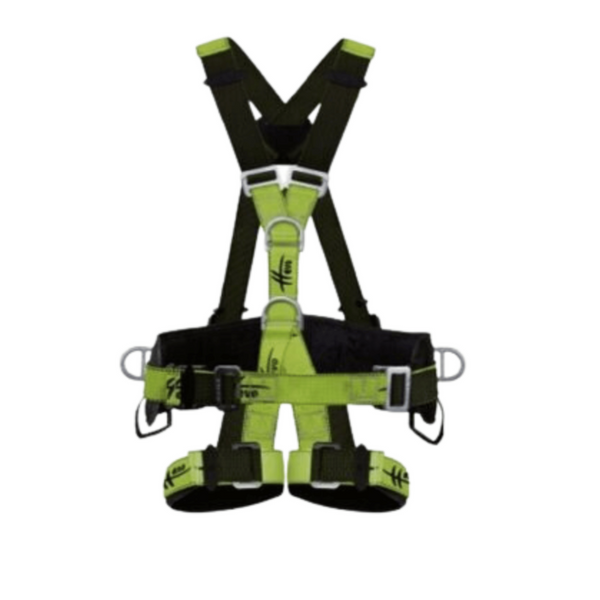 DELTAPLUS | Fall Arrester Harness Hevo Pro For Rope Access - 5 Anchorage Points Yellow-Black | HAR25TC