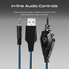 VERTUX | High Definition Audio Immersive Gaming Headset All Machine PS4, XBOX Blue | HAVANA.BLUE